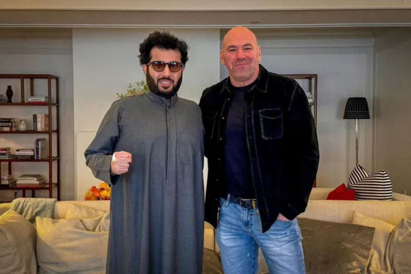 Dana White and Turki Alalshikh